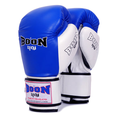 BGCBL Compact Velcro Glove Blue & White