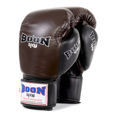 BGCBR Compact Velcro Glove Brown & Black