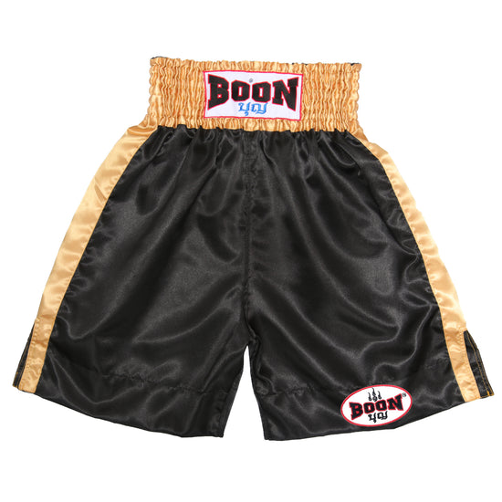 BSBG Black & Gold boxing shorts