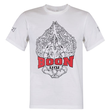 TSNMW T-Shirt Nak Muay White - BOON Sport