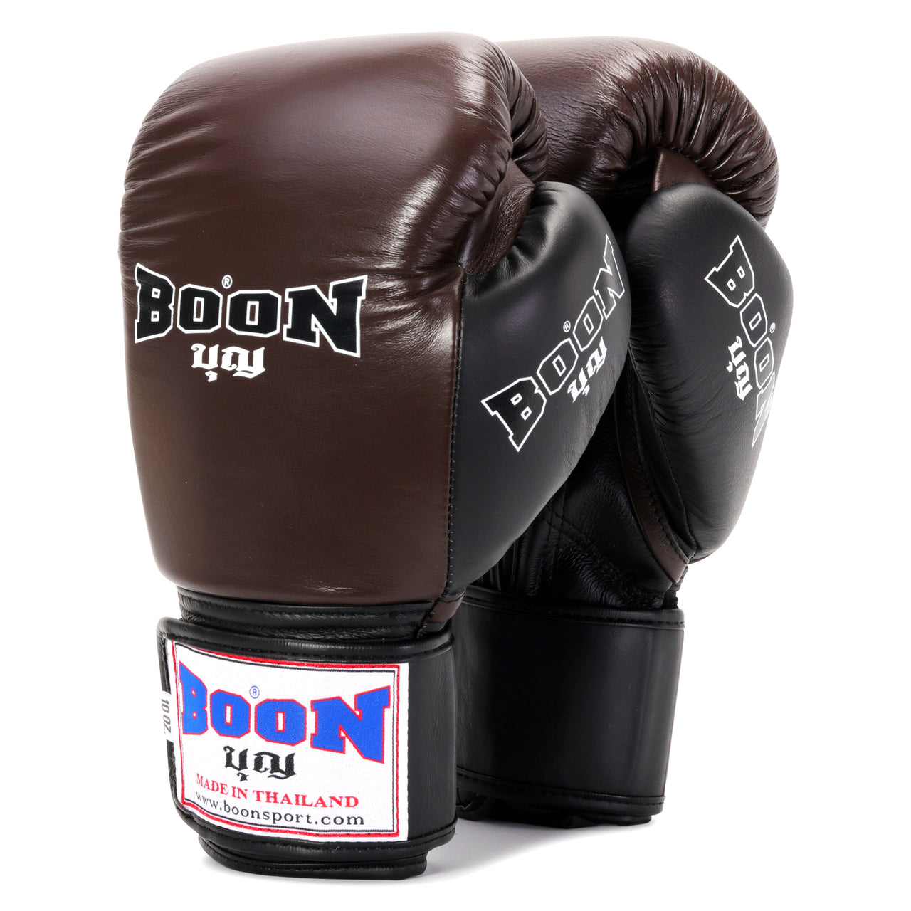 BGCBR Compact Velcro Glove Brown & Black
