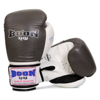 BGCGR Compact Velcro Glove Gray & White