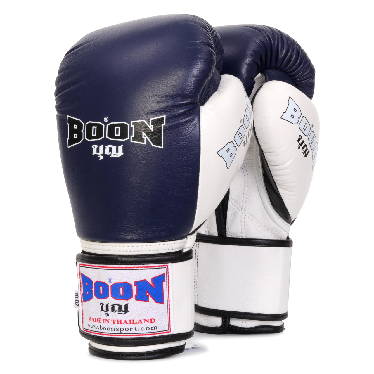 BGCNB Compact Velcro Glove Navy Blue & White
