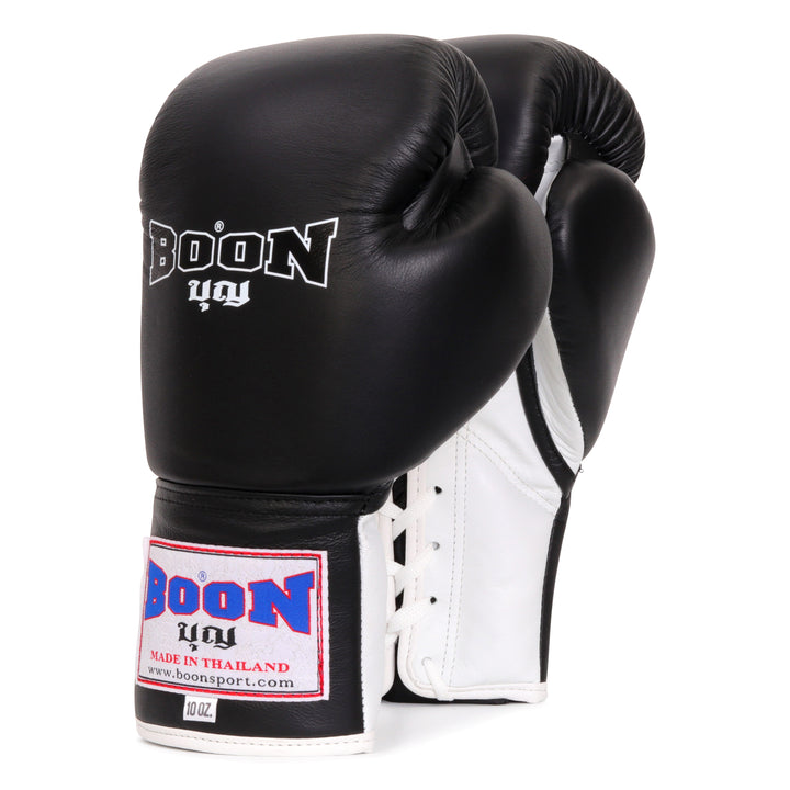 BGLBK Lace-Up Gloves Black & White – BOON Sport