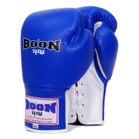 BGLBL Lace-Up Gloves Blue & White