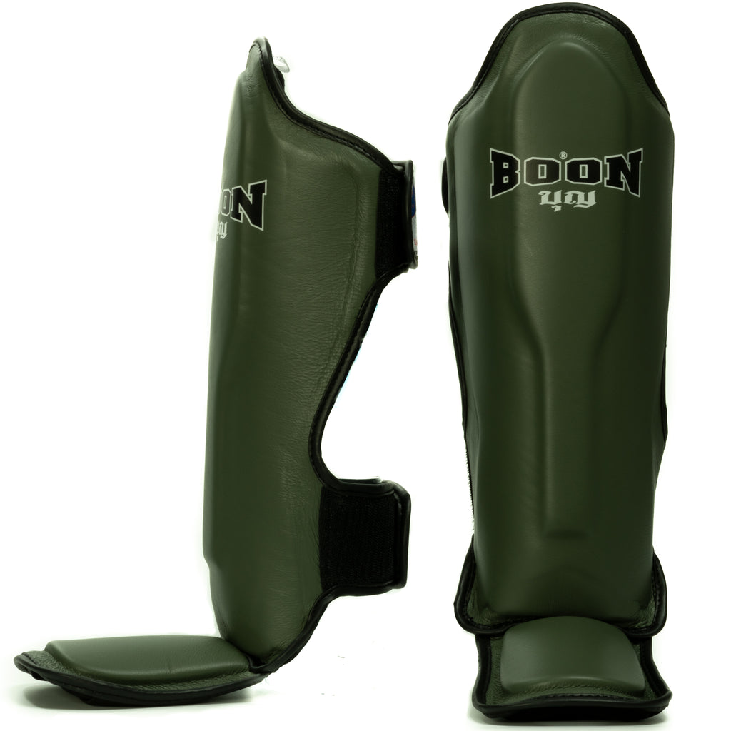 SPOG Shin Guards Olive
