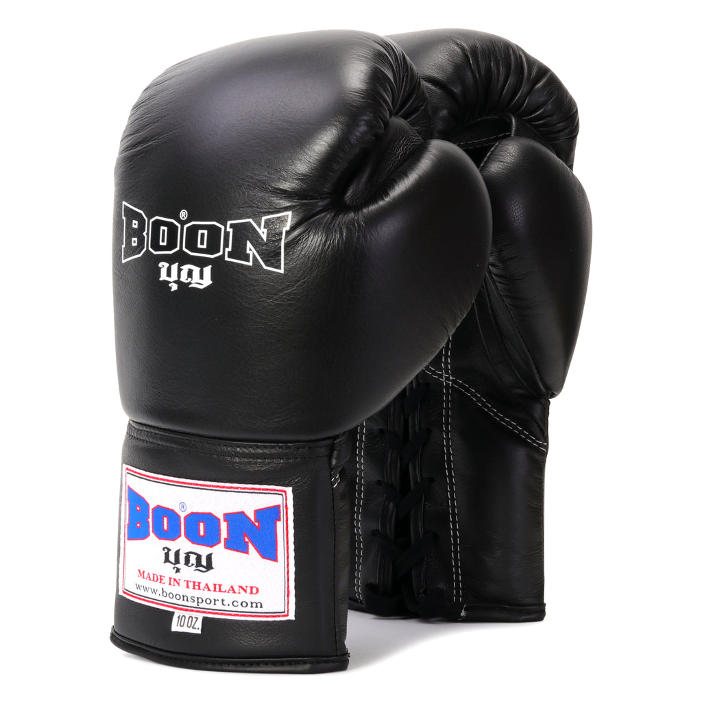 BGLB Lace-Up Gloves Black