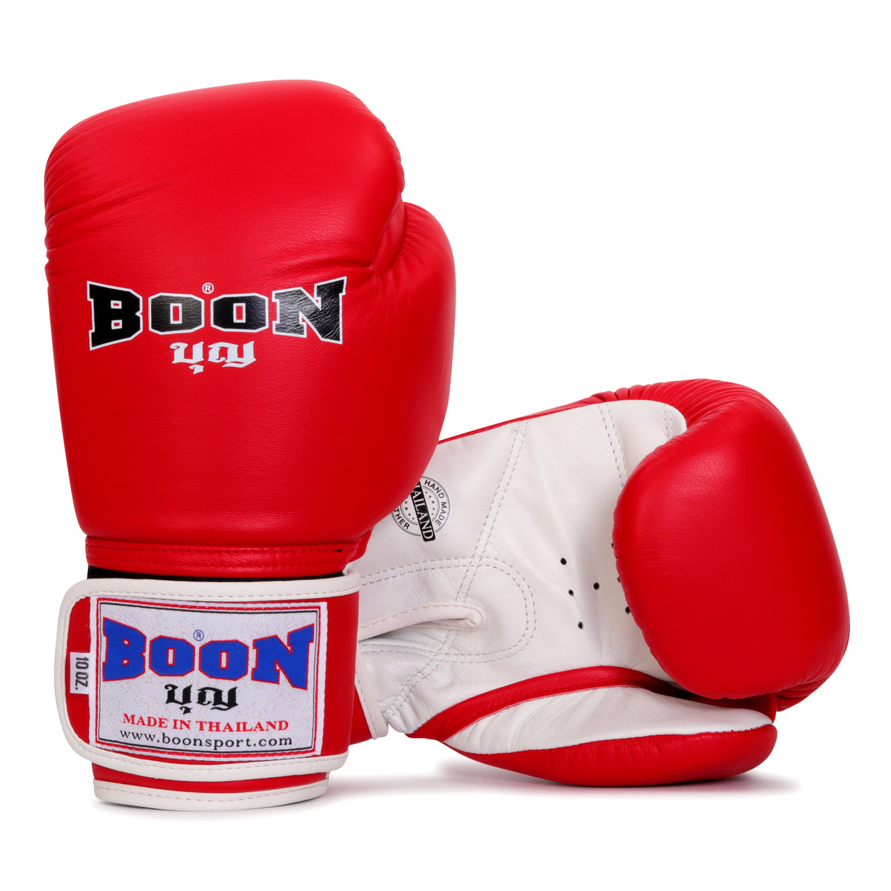 BGLR Lace-Up Gloves Red & White