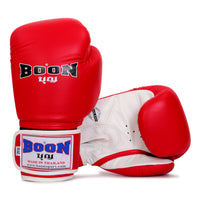 BGLR Lace-Up Gloves Red & White