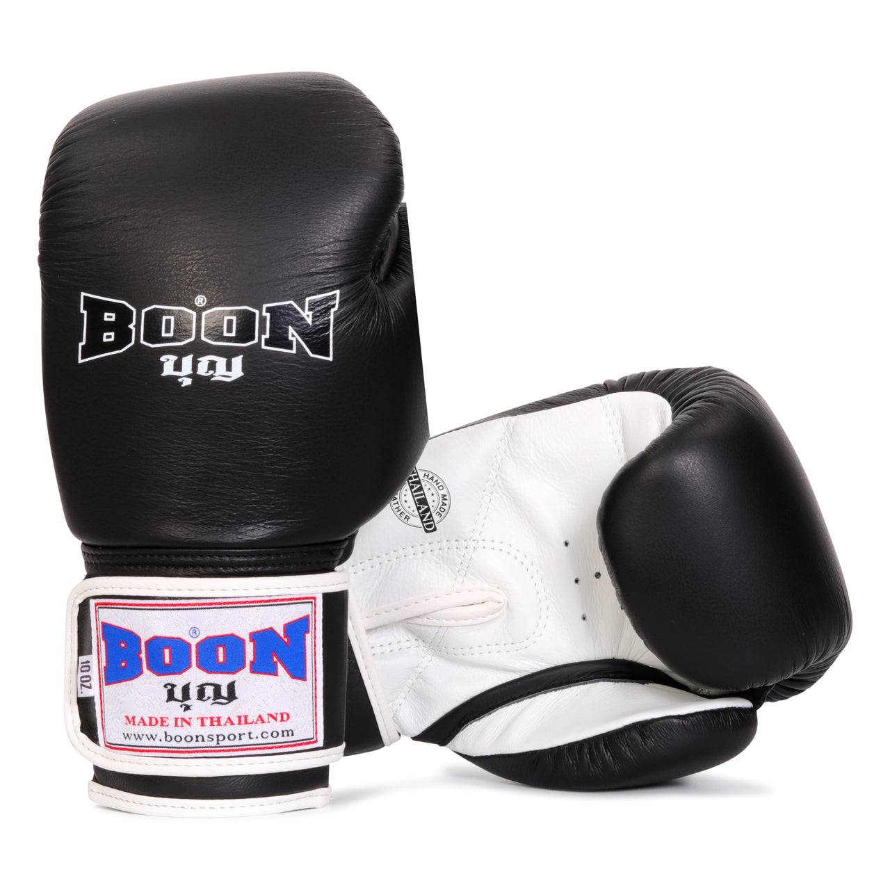 BGVBK Classic Velcro Glove Black & White