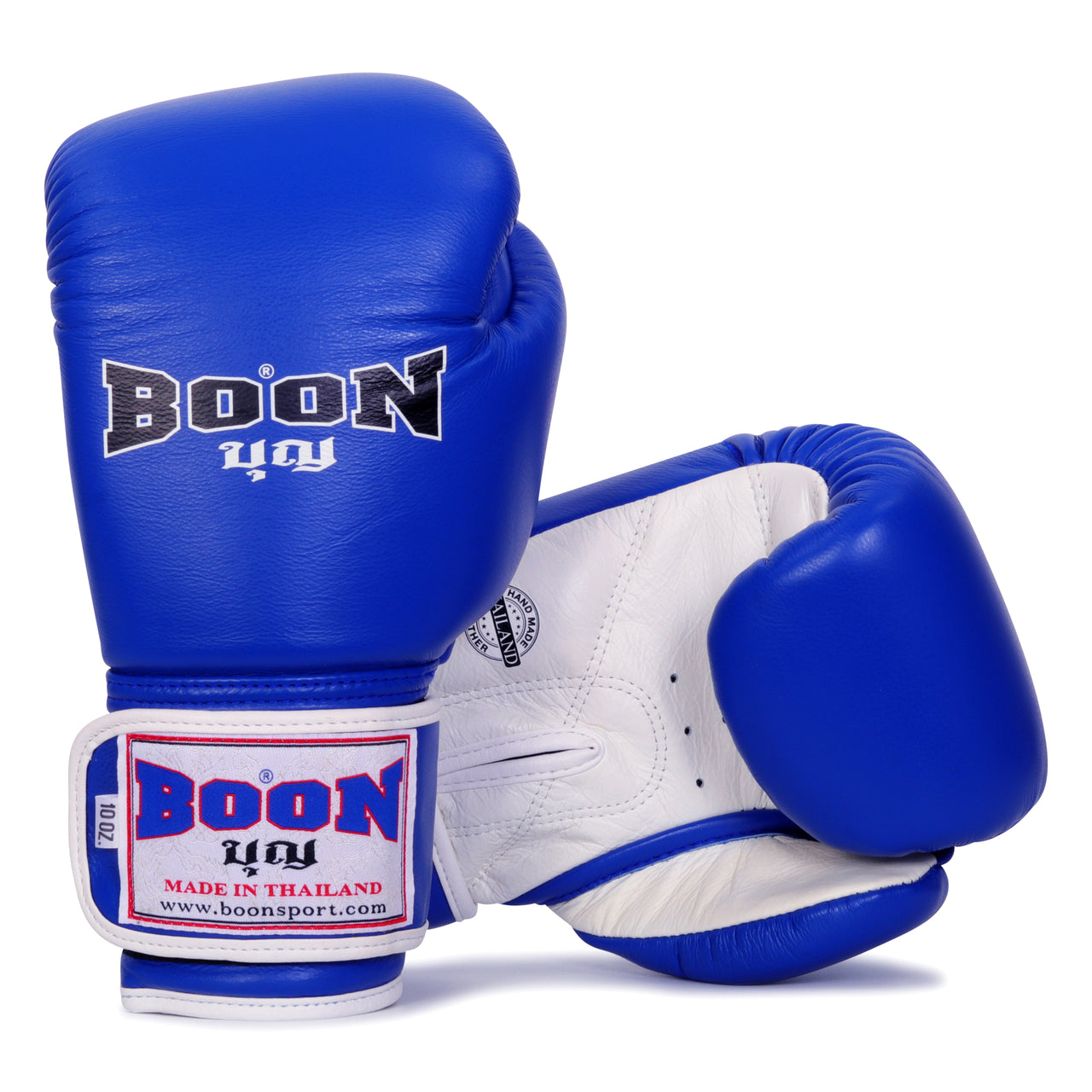 BGVBL Classic Velcro Glove Blue & White