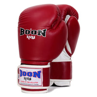 BGVBU Classic Velcro Glove Burgundy