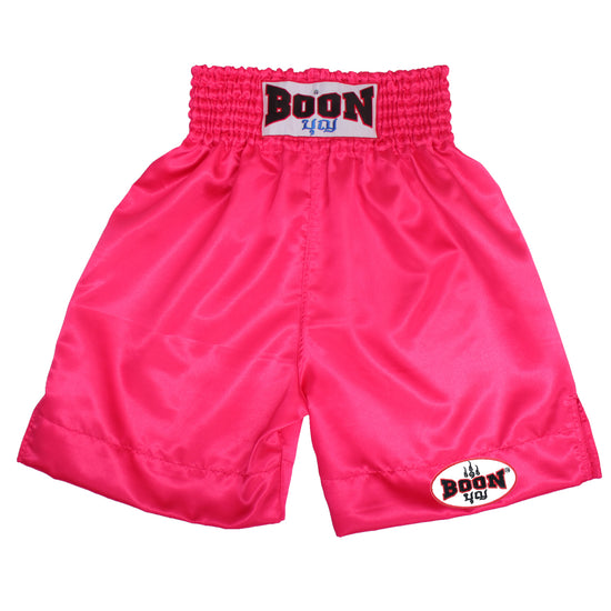 Full Length BOON Satin Boxing Shorts BOON Sport