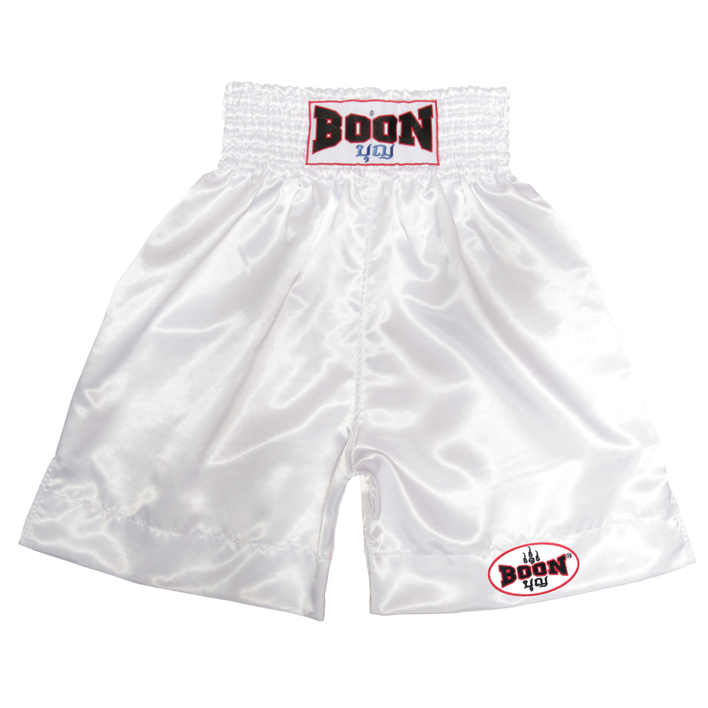 BSW White boxing shorts