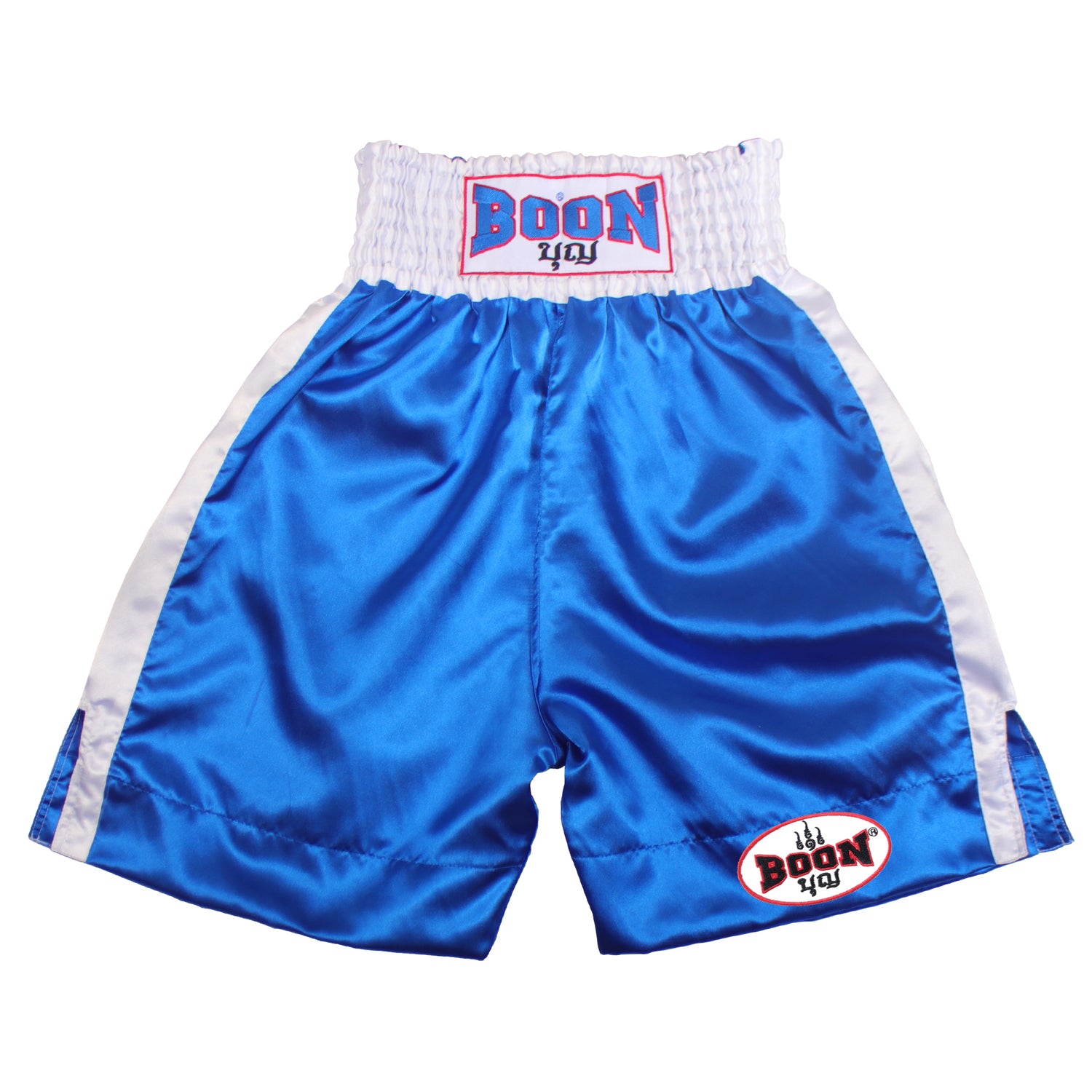 BSBLW Blue & white boxing shorts