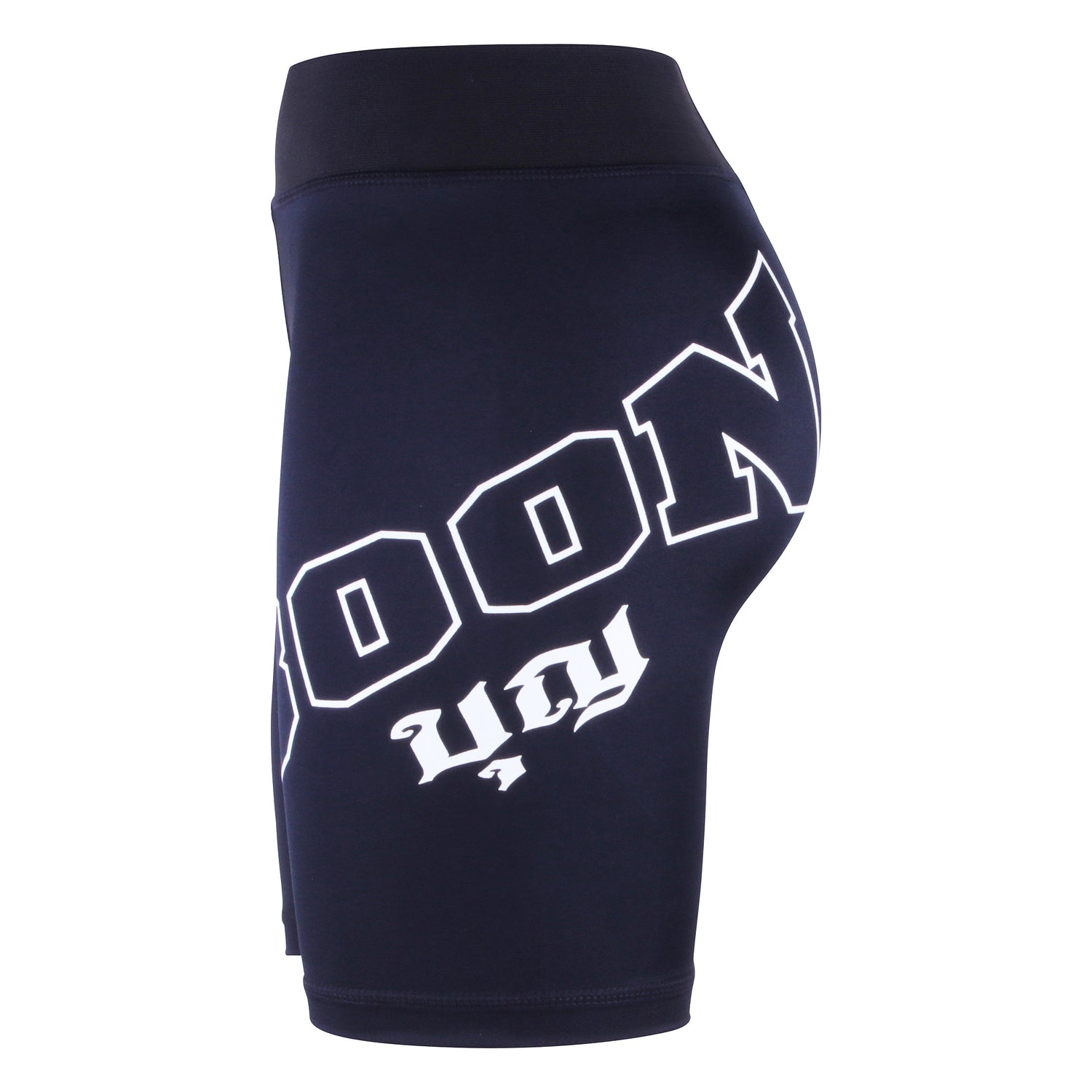 Long Black MMA Shorts MMLBK