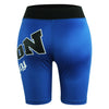 Long Blue MMA Shorts MMLBL