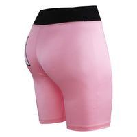 Long Light Pink MMA Shorts MMLLP