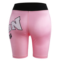 Long Light Pink MMA Shorts MMLLP
