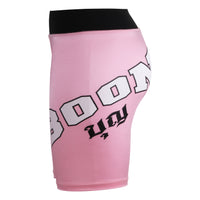 Long Light Pink MMA Shorts MMLLP