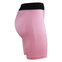 Long Light Pink MMA Shorts MMLLP