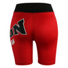 Long Red MMA Shorts MMLRD