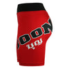 Long Red MMA Shorts MMLRD