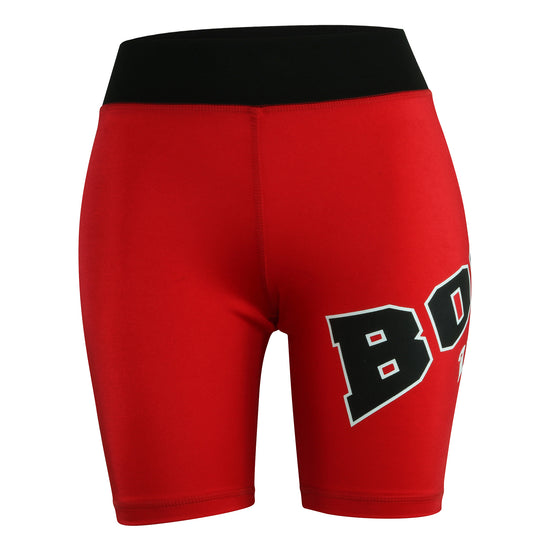 Long Red MMA Shorts MMLRD