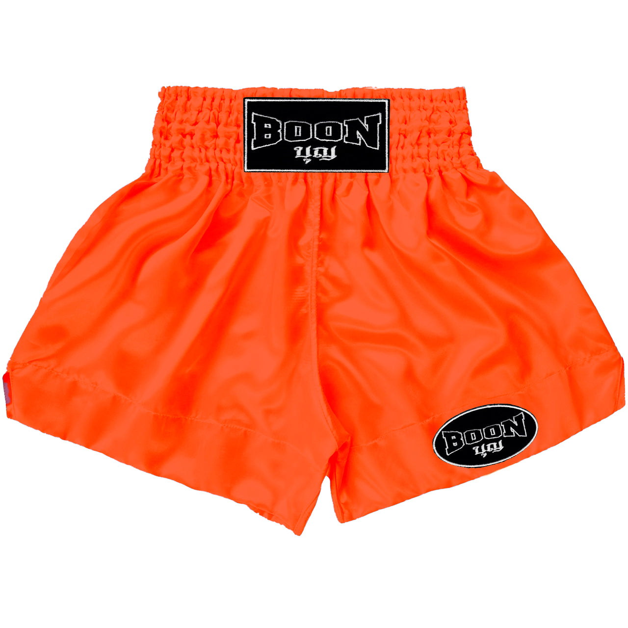 MT01O Muay Thai Shorts ORANGE PLAIN