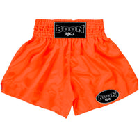 MT01O Muay Thai Shorts ORANGE PLAIN