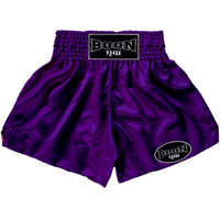MT01PL Muay Thai Shorts PURPLE PLAIN