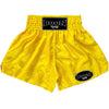 MT01Y Muay Thai Shorts YELLOW PLAIN