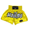 MT02Y Muay Thai Shorts YELLOW CLASSIC