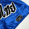 MT02BL Muay Thai Shorts BLUE CLASSIC