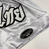 MT02SV Muay Thai Shorts SILVER CLASSIC