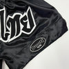 MT02BK Muay Thai Shorts BLACK CLASSIC