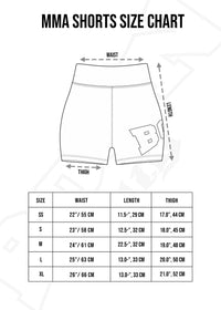 MMABK MMA Shorts
