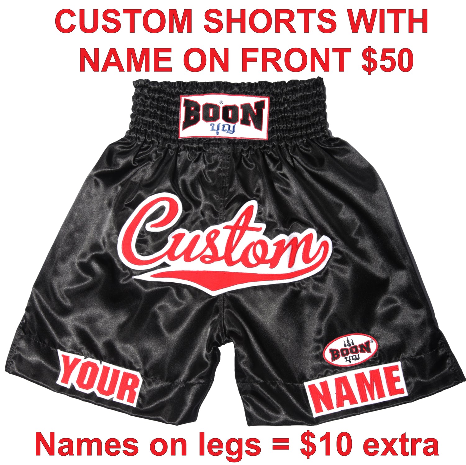 Custom Boxing Shorts