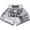 MT04 Muay Thai Shorts WHITE WARRIOR - BOON Sport