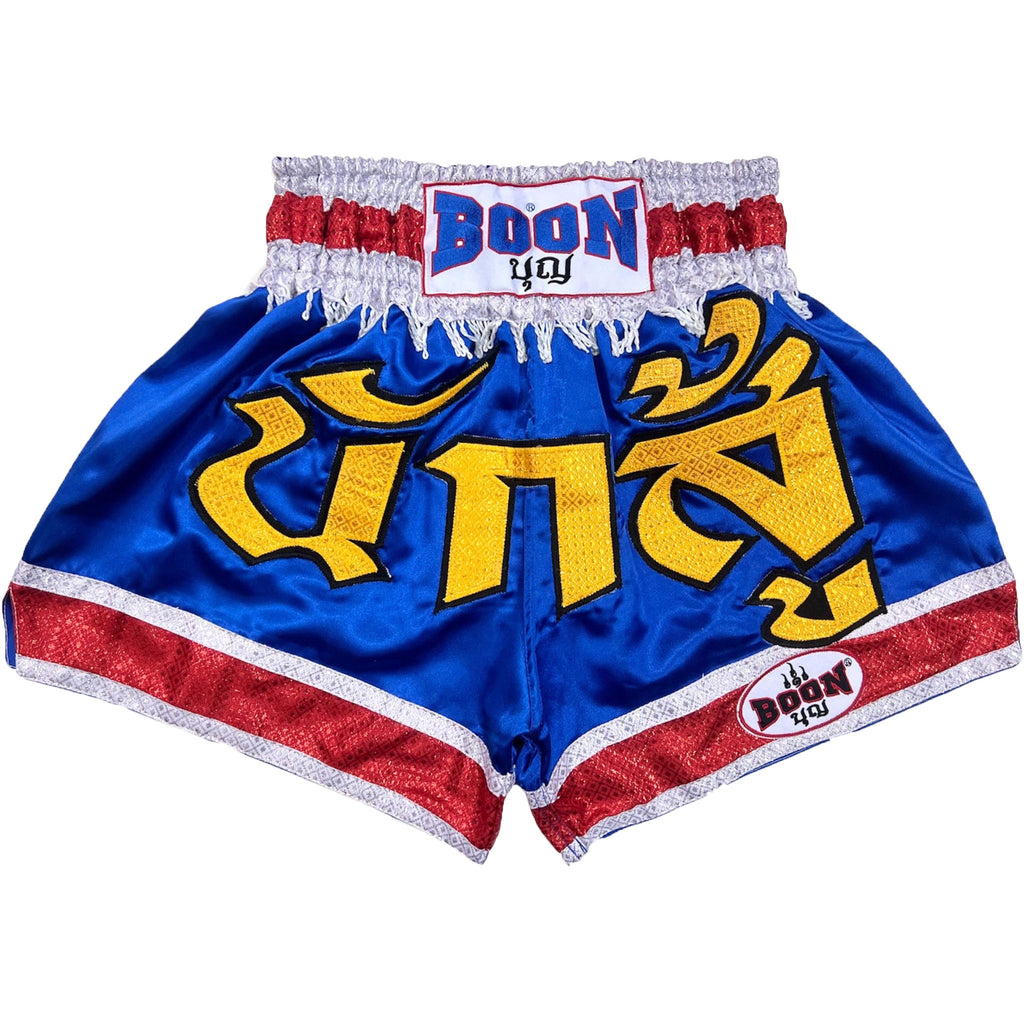 MT05 Muay Thai Shorts BLUE WARRIOR