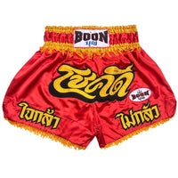 MT10 Muay Thai Shorts CHOK DEE RED