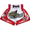 MT39 Muay Thai Shorts RED & WHITE - BOON Sport