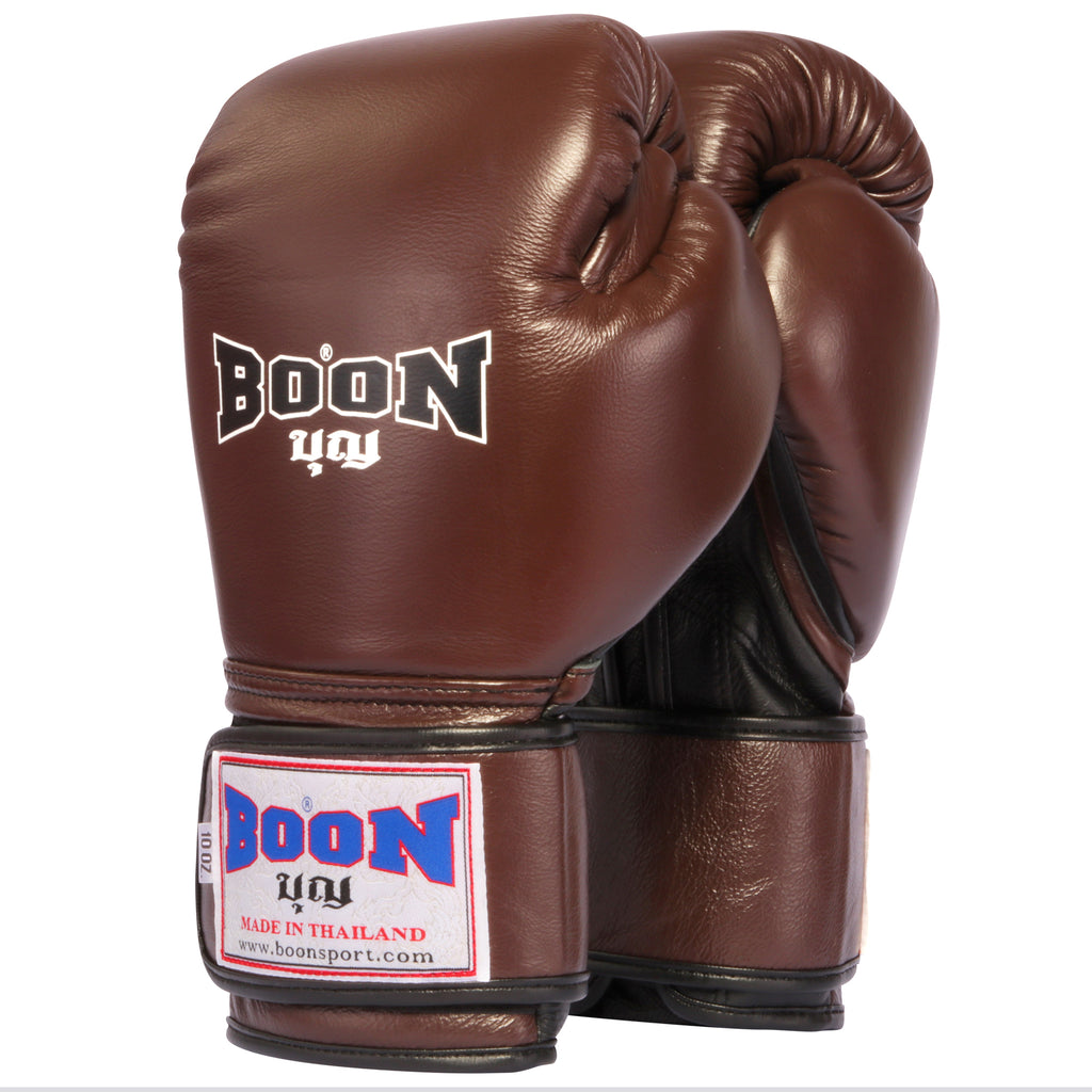 Boon Sport Genuine Leather Muay Thai Gloves