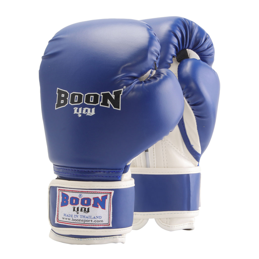 BGVCBL Children's Gloves, Blue & White - BOON Sport
