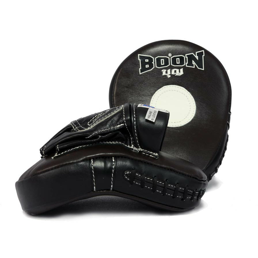 Boxing Pads For Training Curved Focus Mitt Bk/Rd Uno Sports