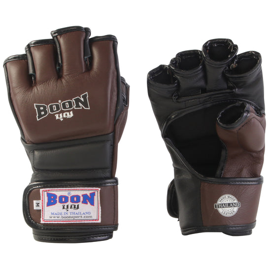 MMABR MMA Gloves Brown and Black