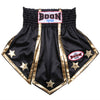 MT17BK Muay Thai Shorts BLACK GLADIATOR - BOON Sport