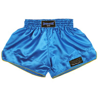 RSLB Retro Muay Thai Shorts LIGHT BLUE - BOON Sport