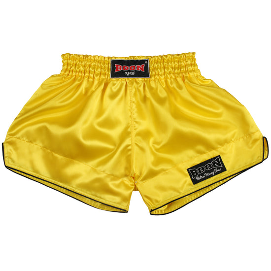 RSY Retro Muay Thai Shorts YELLOW