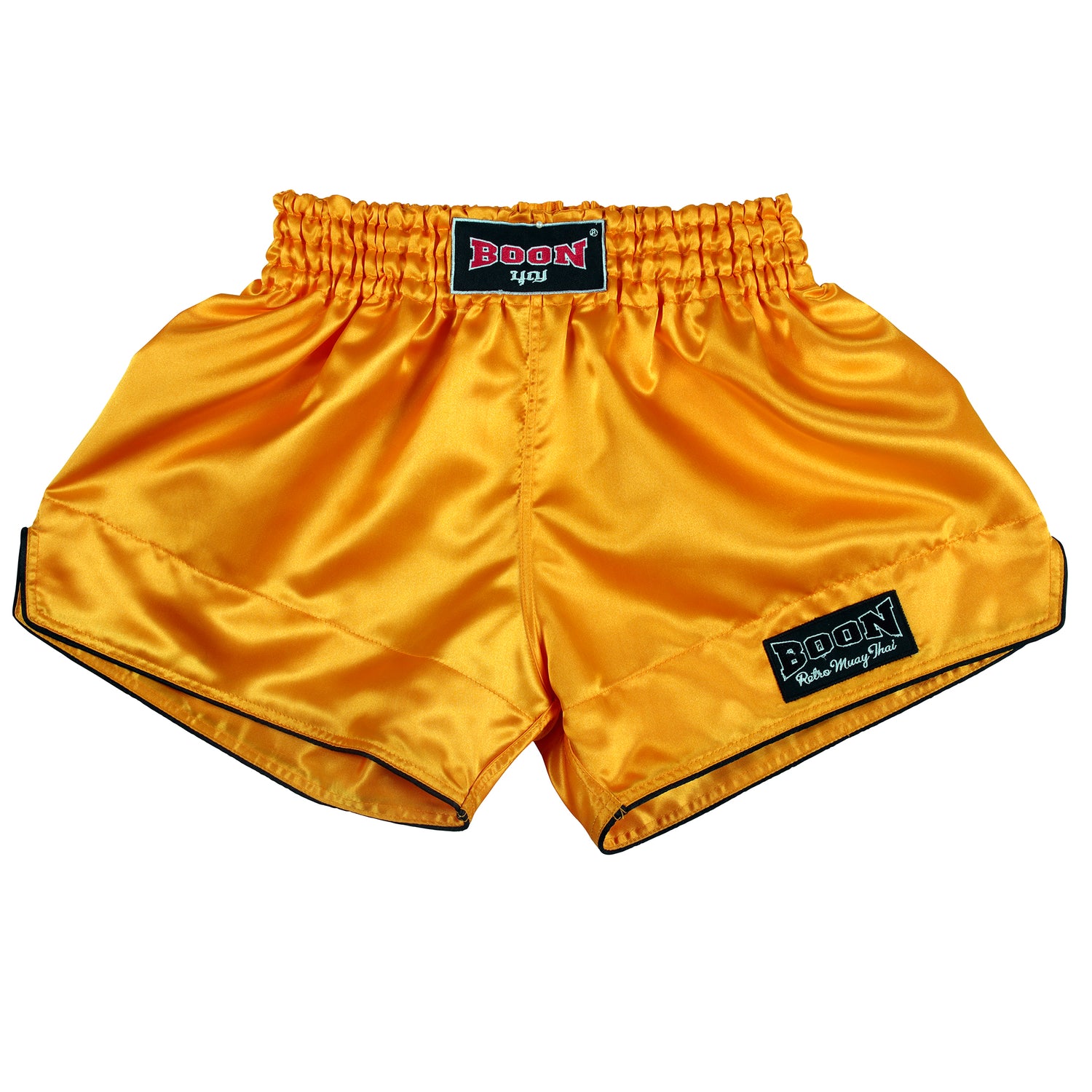 RSYG Retro Muay Thai Shorts YELLOW-GOLD – BOON Sport